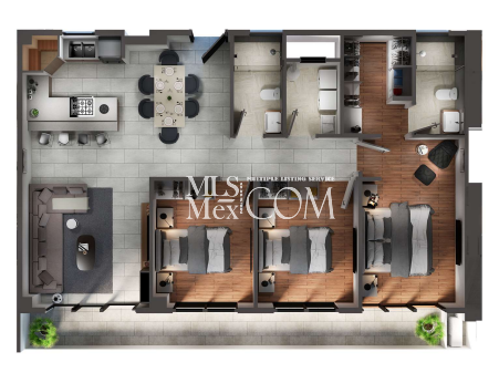 Condominio Las Palmas Model A Tijuana