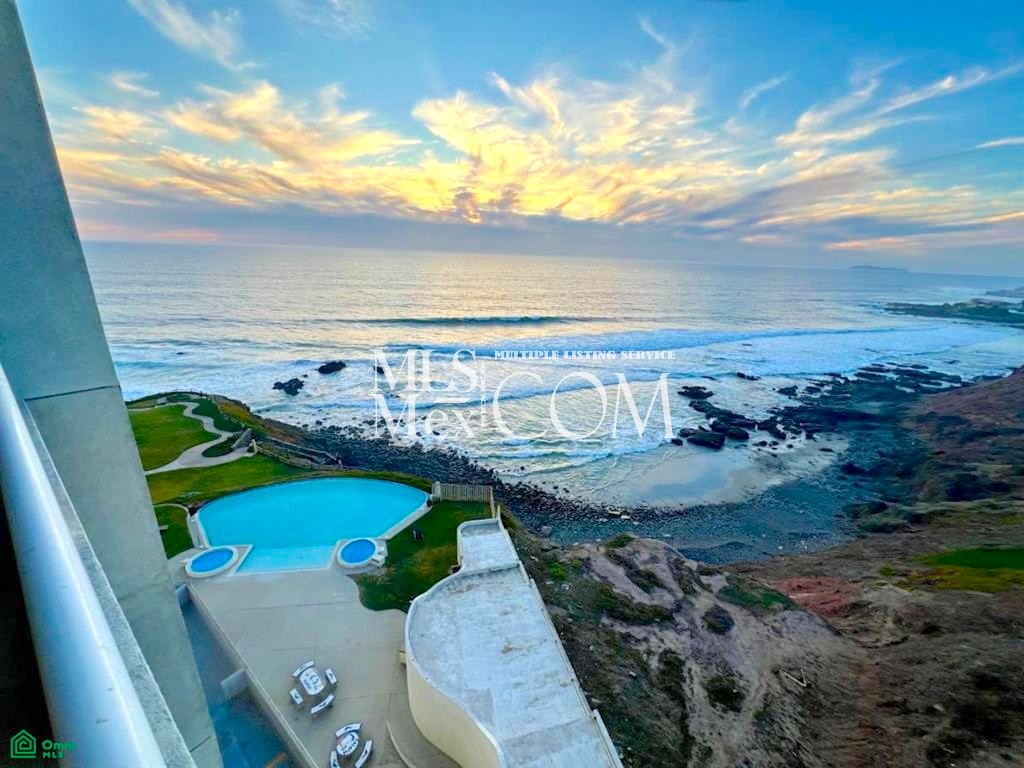 Oceanfront 3BR Condo for Rent in Calafia, Rosarito – Furnished, Gated, & Beachfront