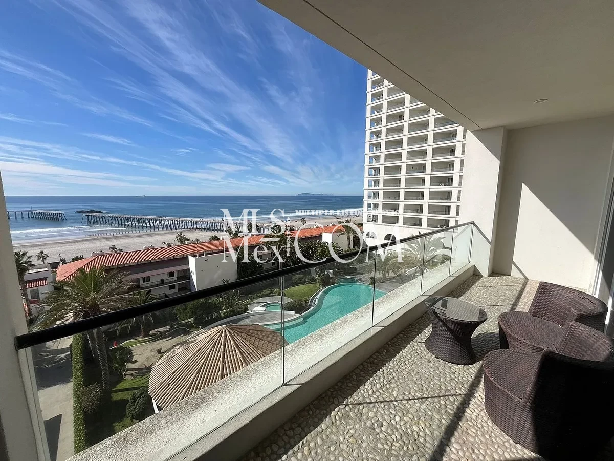 🌊 Oceanfront 2BR Condo at Rosarito Beach Hotel | Downtown Walkable | Resort Amenities | 25 Min to US Border ⸻