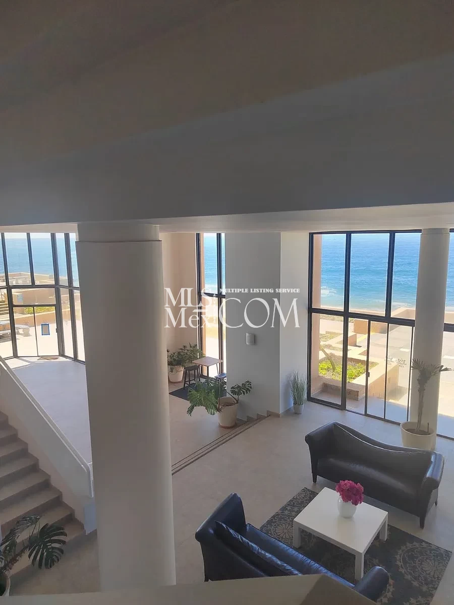 Oceanfront Furnished Condo for Rent in Rosarito, Baja California | 1 🛏️ | 2 🛁 | Private Beach | Near San Diego Border