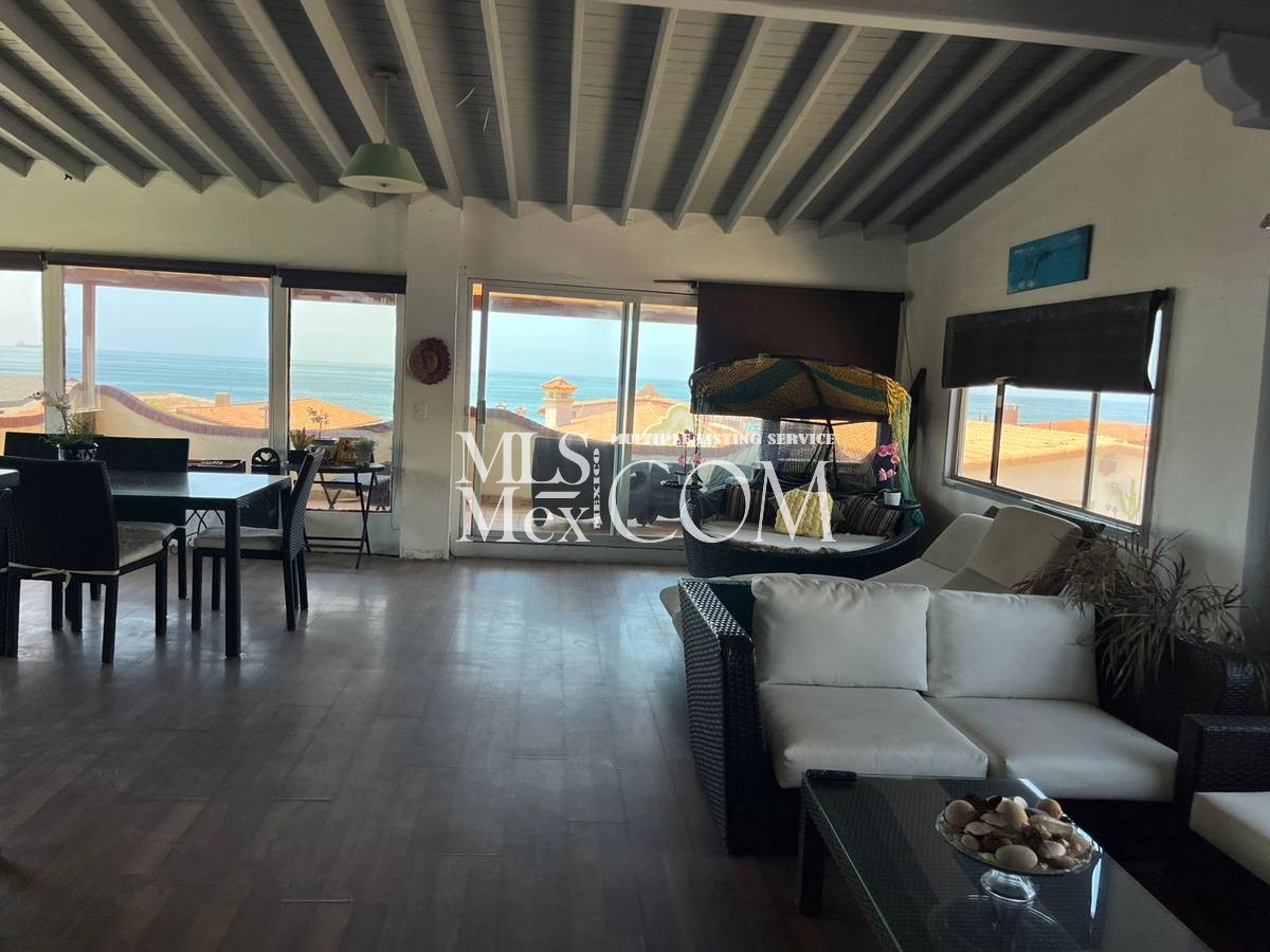 🌊 Luxury Ocean View Home for Rent in Baja del Mar Rosarito – 3BR Coastal Residence Near U.S. Border