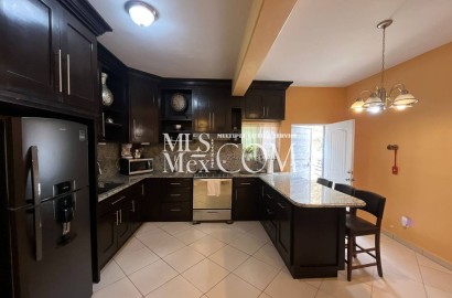 🌊 Furnished Ground Floor Apartment for Rent Near K38 Rosarito – 2BR Coastal Living