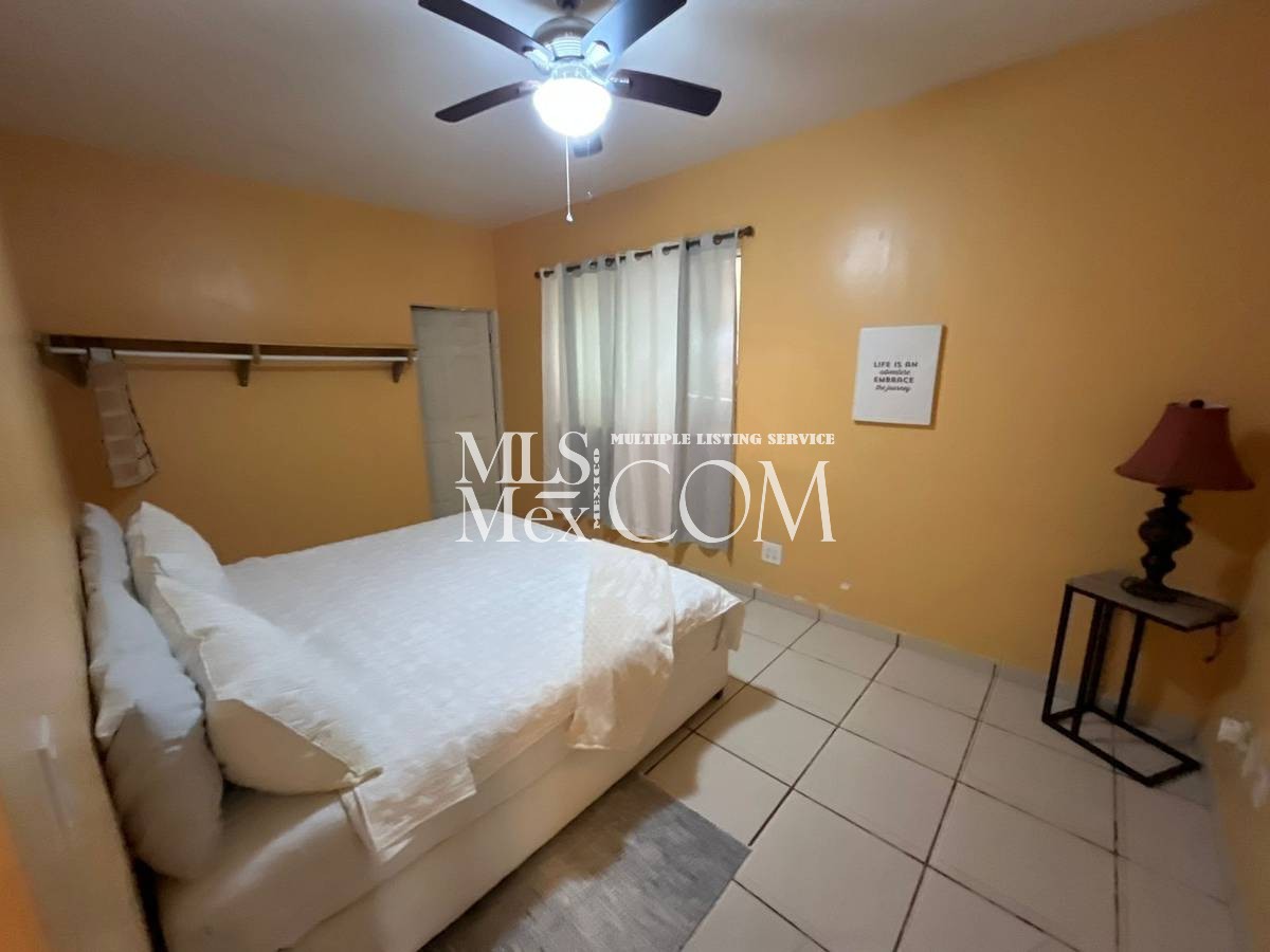 🌊 Furnished Ground Floor Apartment for Rent Near K38 Rosarito – 2BR Coastal Living