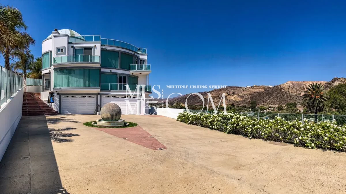 Luxury Ocean View Estate for Rent in Costa Hermosa, Rosarito | 4 Bedroom Furnished Home | $3,000 USD