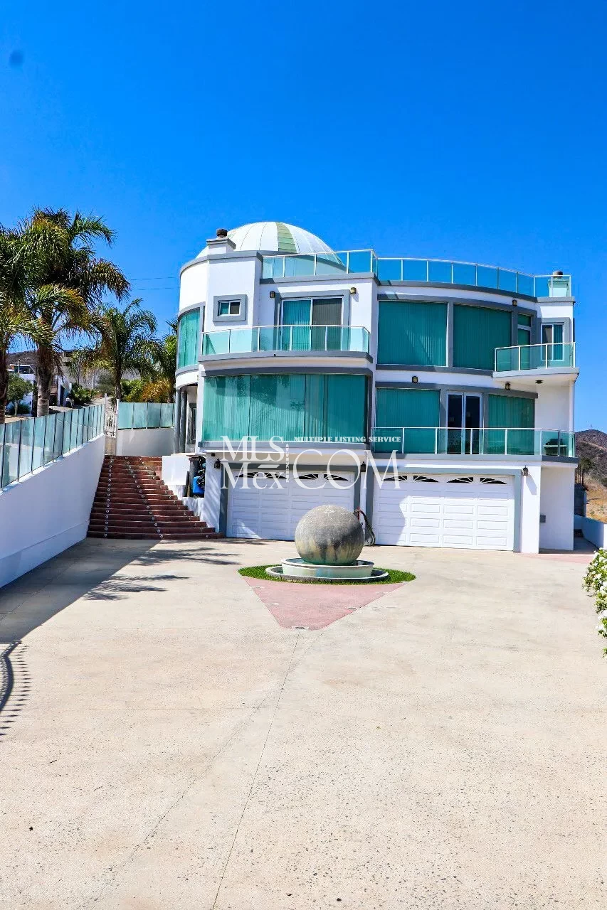 Luxury Ocean View Estate for Rent in Costa Hermosa, Rosarito | 4 Bedroom Furnished Home | $3,000 USD