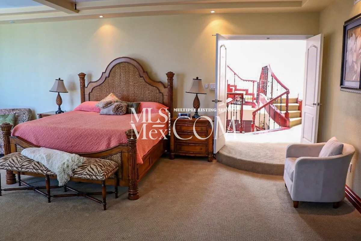 Luxury Ocean View Estate for Rent in Costa Hermosa, Rosarito | 4 Bedroom Furnished Home | $3,000 USD