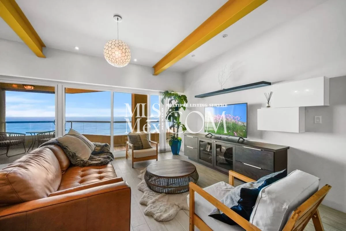 Luxury 2BR Oceanfront Condo for Rent in Popotla, Rosarito 🌴 | Resort Amenities, Gated Community