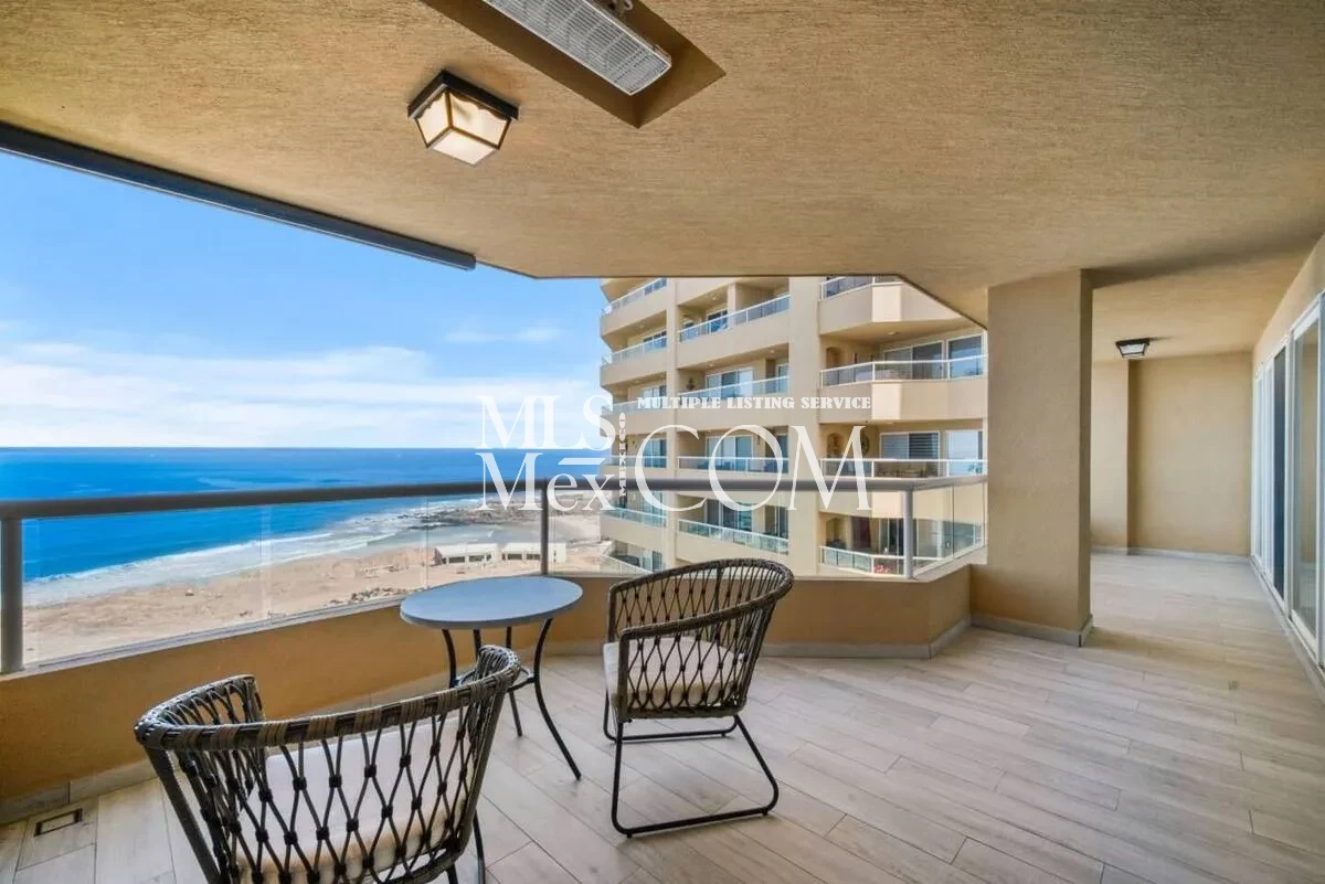 Furnished Ocean-View Condo for Rent in Popotla, Rosarito | 2BR/2BA Gated Community
