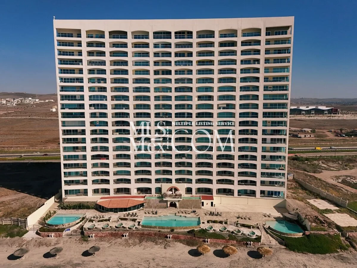 Beachfront 2BR Condo for Rent in Rosarito | Fully Furnished • Oceanview • Long-Term Lease