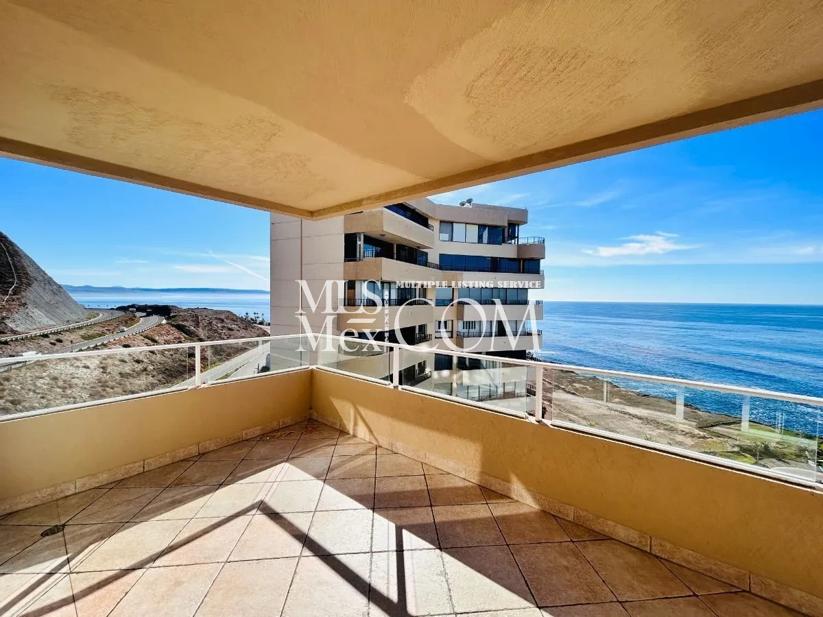 Oceanfront 2BR Condo for Rent in Villas de Calafia, Rosarito | Secure Community Near U.S. Border