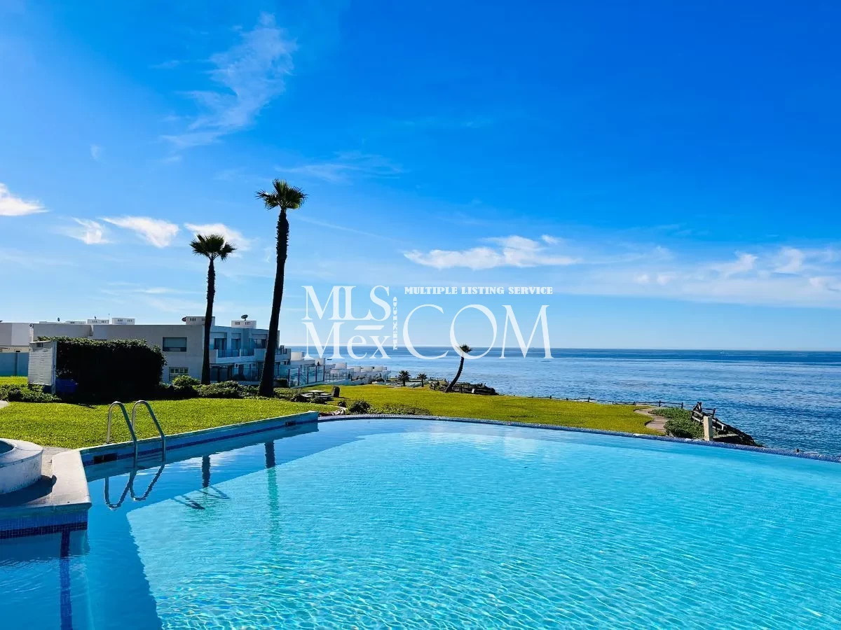 Oceanfront 2BR Condo for Rent in Villas de Calafia, Rosarito | Secure Community Near U.S. Border