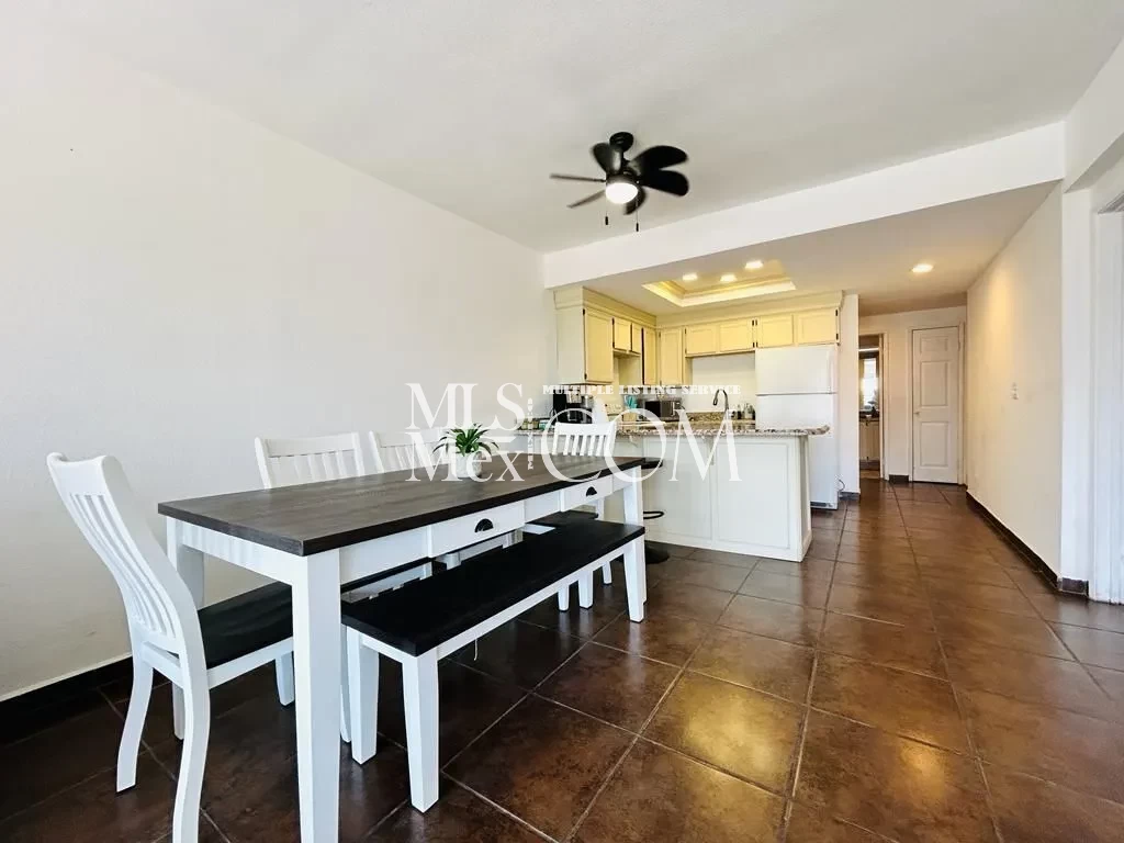 Beachfront 2BR Condo for Rent in La Paloma, Rosarito | Ground-Floor Unit in Secure Resort Community