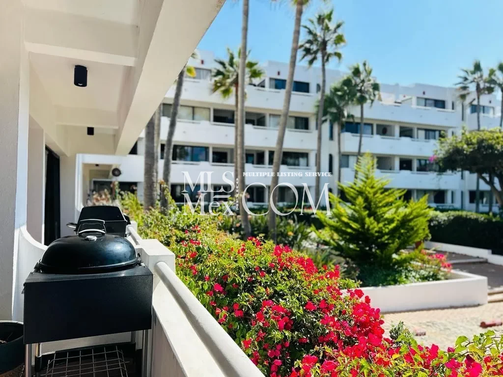 Beachfront 2BR Condo for Rent in La Paloma, Rosarito | Ground-Floor Unit in Secure Resort Community