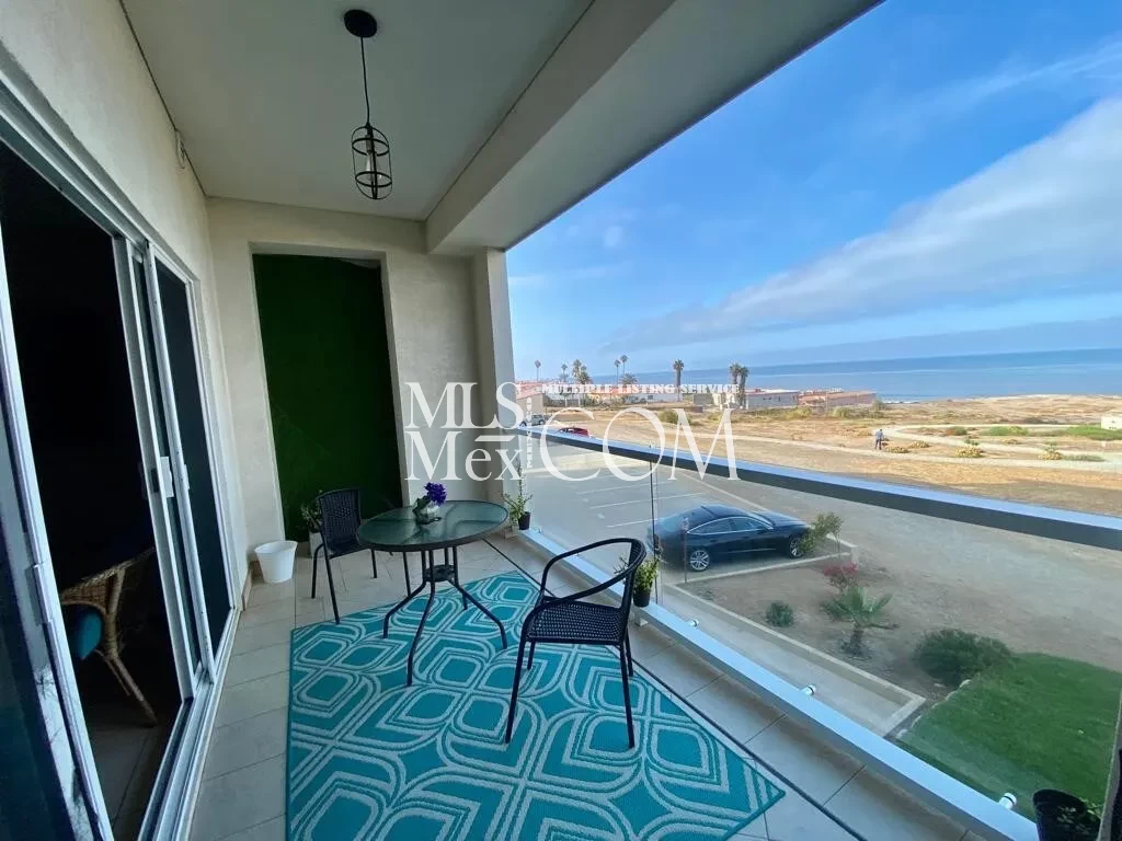 Oceanfront 2BR/2BA Home for Rent in Real del Mar, Rosarito | Secure Gated Community, Golf, Beach Access