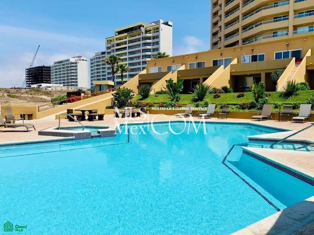 Luxury Beachfront 2BR/2BA Condo for Rent in La Jolla Real, Rosarito | Oceanview, Balcony & Resort Amenities