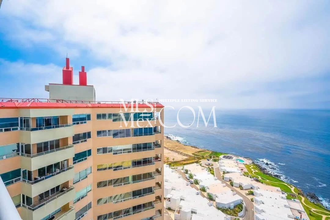 🌊 Brand New 3BR Oceanfront Condo for Rent in Mar de Calafia Rosarito | Gated Resort Living Near US Border