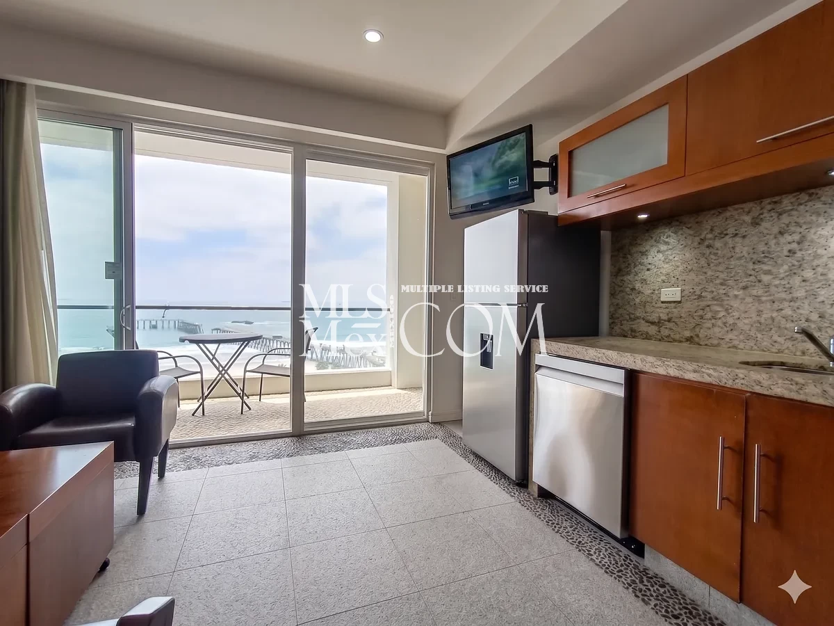 Oceanfront 1 Bedroom Condo for Rent at Rosarito Beach Hotel | Furnished | Resort Amenities | Pet Friendly | $1,400 USD