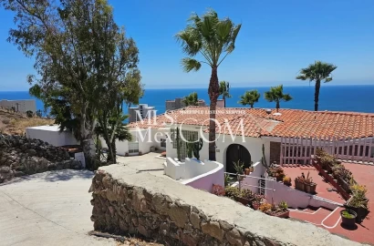 Ocean View 2 Bedroom House for Rent in Terrazas del Pacífico, Rosarito | 4-Car Parking | $1,300 USD