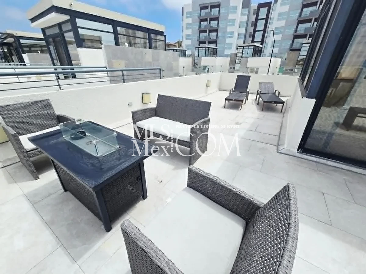 Furnished Ocean-View House for Rent in La Cascada, Rosarito | $1,500 USD/Month