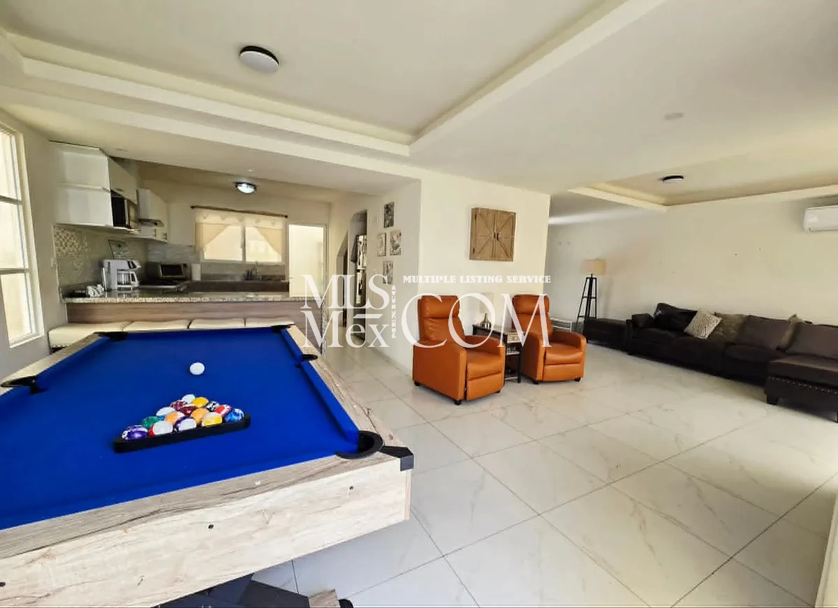 Furnished Ocean-View House for Rent in La Cascada, Rosarito | $1,500 USD/Month