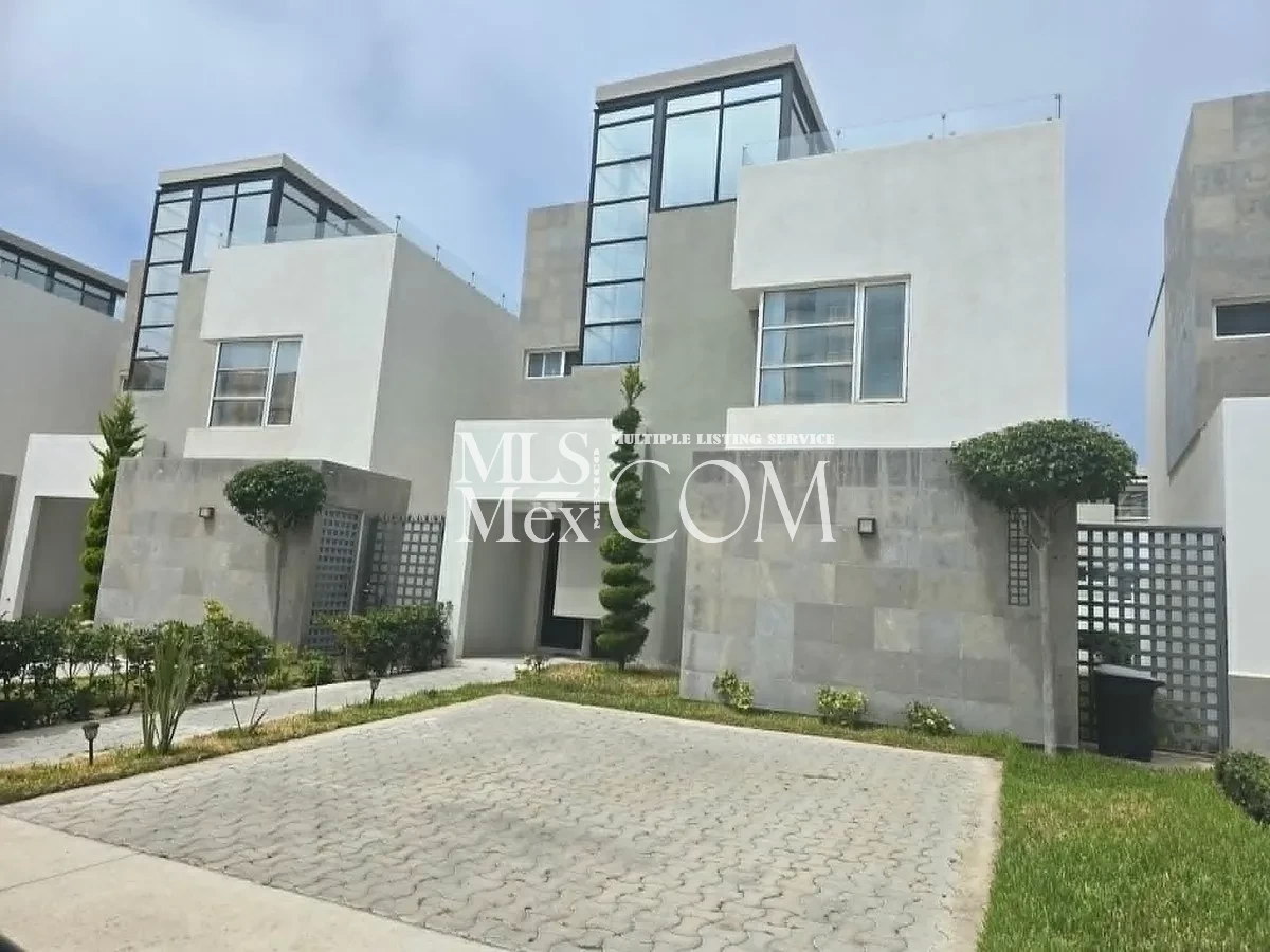 Furnished Ocean-View House for Rent in La Cascada, Rosarito | $1,500 USD/Month