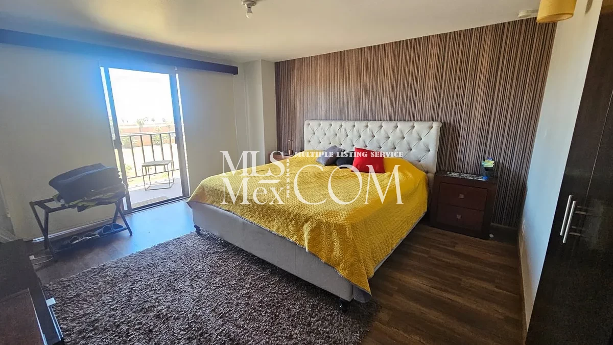 Furnished 2 Bedroom Ocean View Condo for Rent in Rosarito Centro | Gated Community | Beach Access | Pool | $1,350 USD