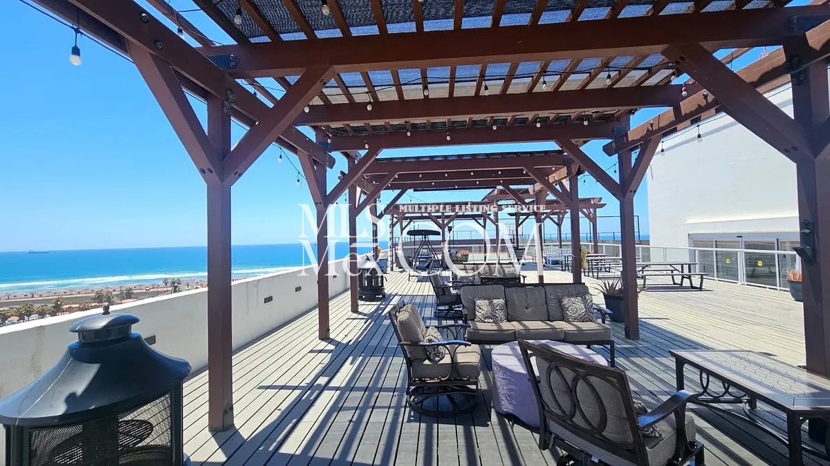 Furnished 2 Bedroom Ocean View Condo for Rent in Rosarito Centro | Gated Community | Beach Access | Pool | $1,350 USD
