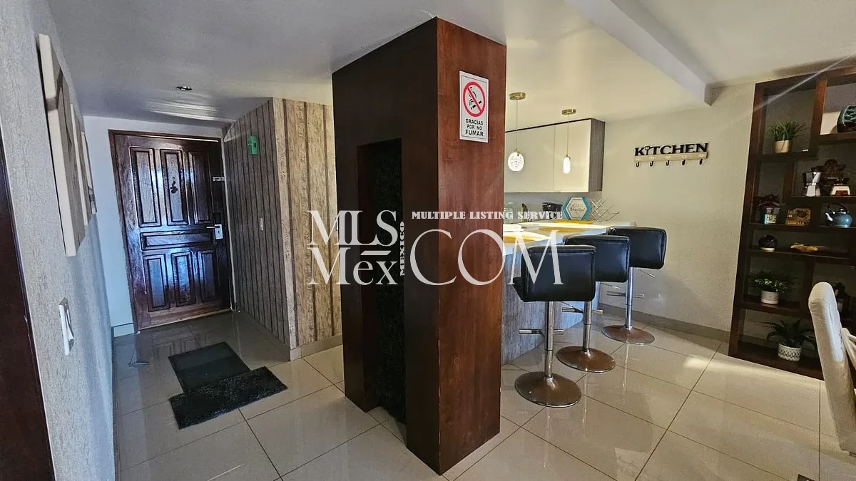 Furnished 2 Bedroom Ocean View Condo for Rent in Rosarito Centro | Gated Community | Beach Access | Pool | $1,350 USD