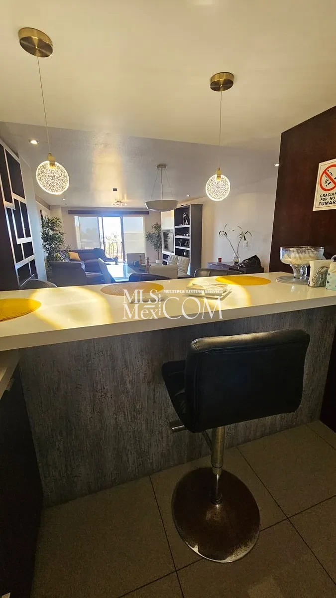 Furnished 2 Bedroom Ocean View Condo for Rent in Rosarito Centro | Gated Community | Beach Access | Pool | $1,350 USD