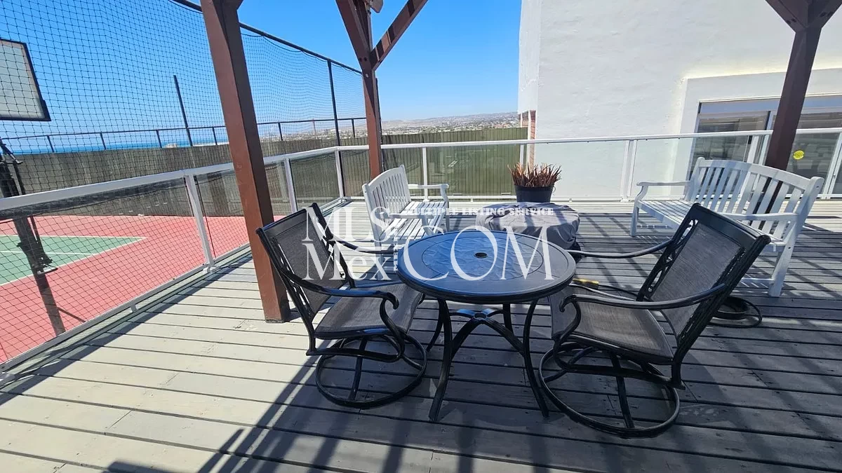 Furnished 2 Bedroom Ocean View Condo for Rent in Rosarito Centro | Gated Community | Beach Access | Pool | $1,350 USD