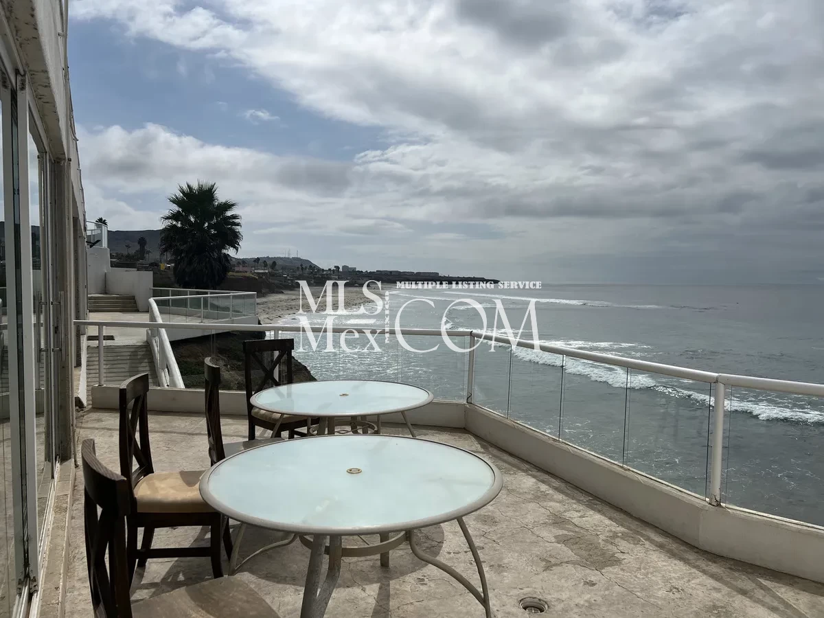 Oceanfront Condo for Rent in Las Palmas, Rosarito | 🛏️ 2 Bedrooms | Beachfront | Furnished or Unfurnished | Resort Amen