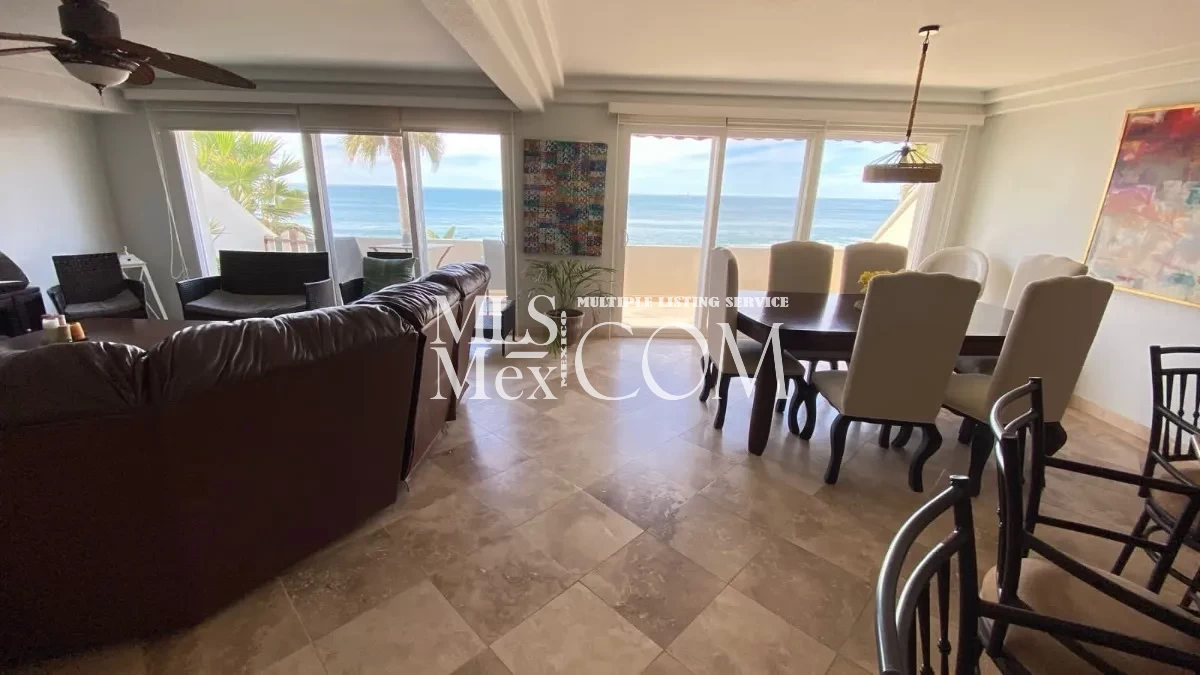 🌊 Luxury Furnished 3BR Oceanfront Villa for Rent in La Jolla del Mar, Rosarito | $3,000 USD