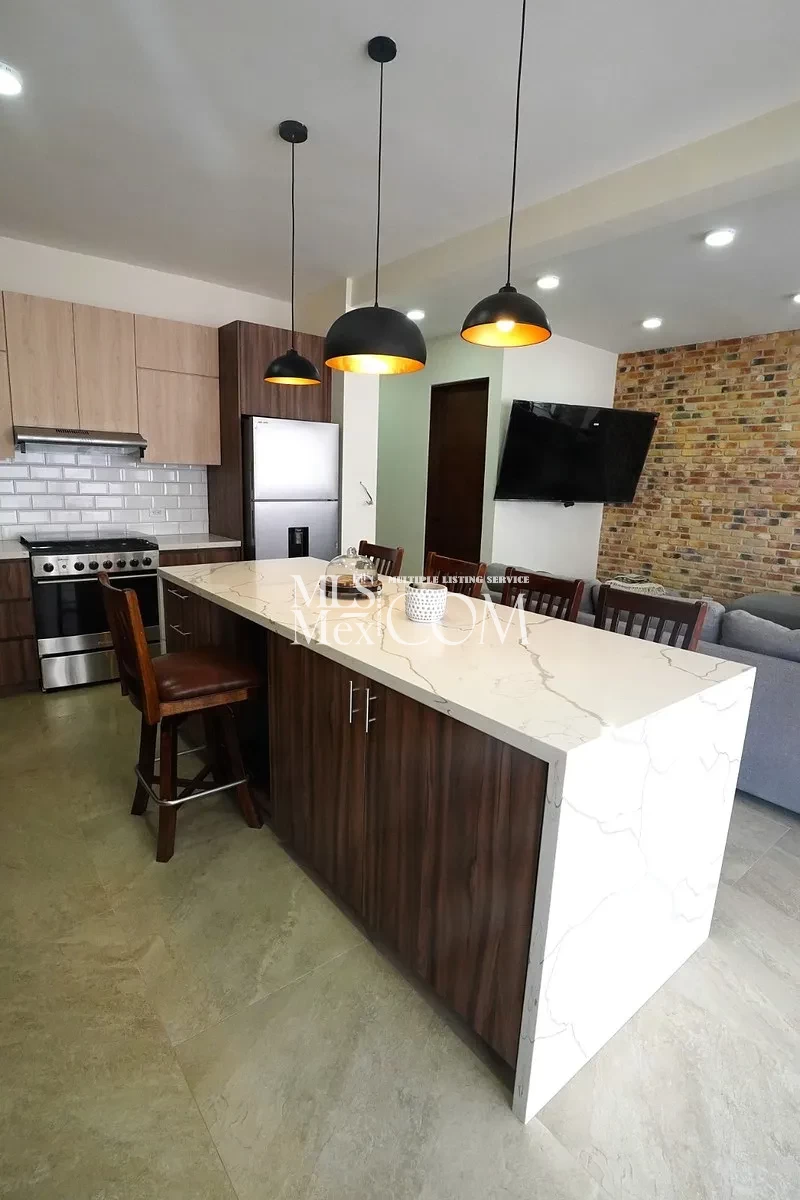 New Beachside Apartment for Rent in Rosarito | 2BR + Office | Fully Furnished | Walk to the Beach | Near US Border