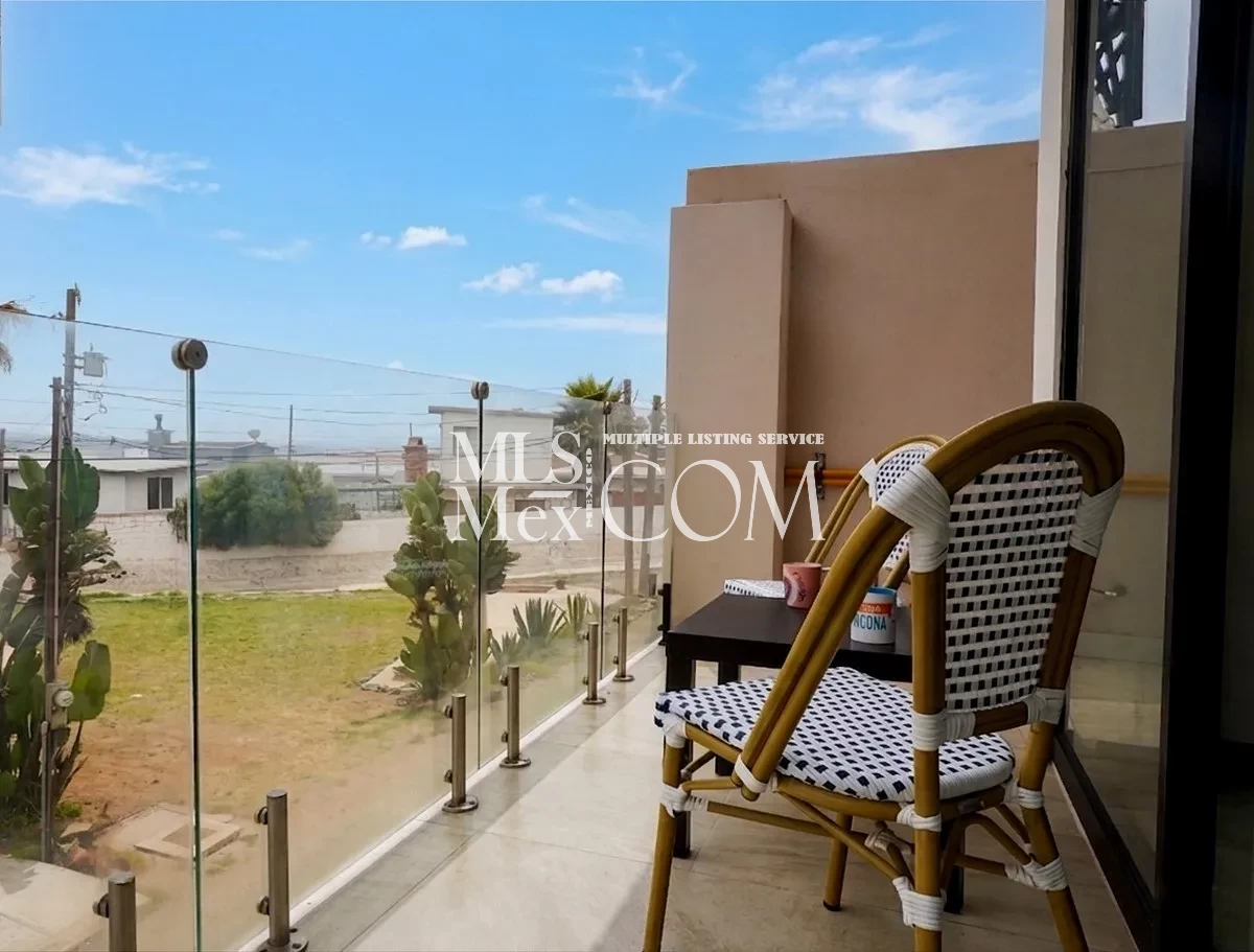 New Beachside Apartment for Rent in Rosarito | 2BR + Office | Fully Furnished | Walk to the Beach | Near US Border