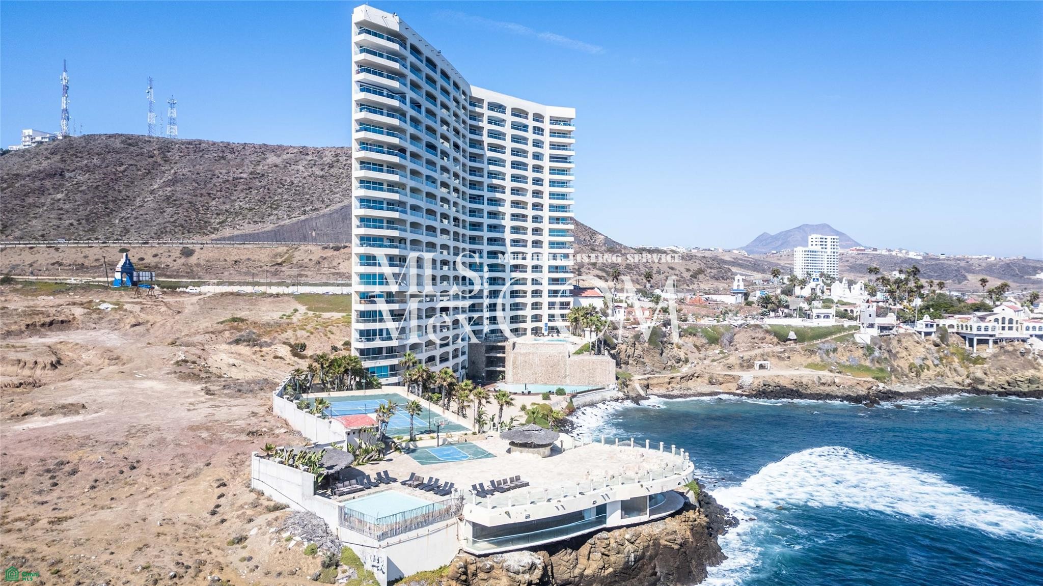 🌊 Ocean View Condo for Rent at Las Olas Grand Rosarito – Furnished 2BR Beachfront Rental Near K38