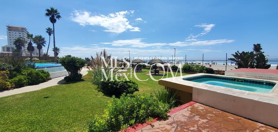 🌅 Oceanfront 2BR Condo in the Heart of Rosarito Beach – $1,450/month