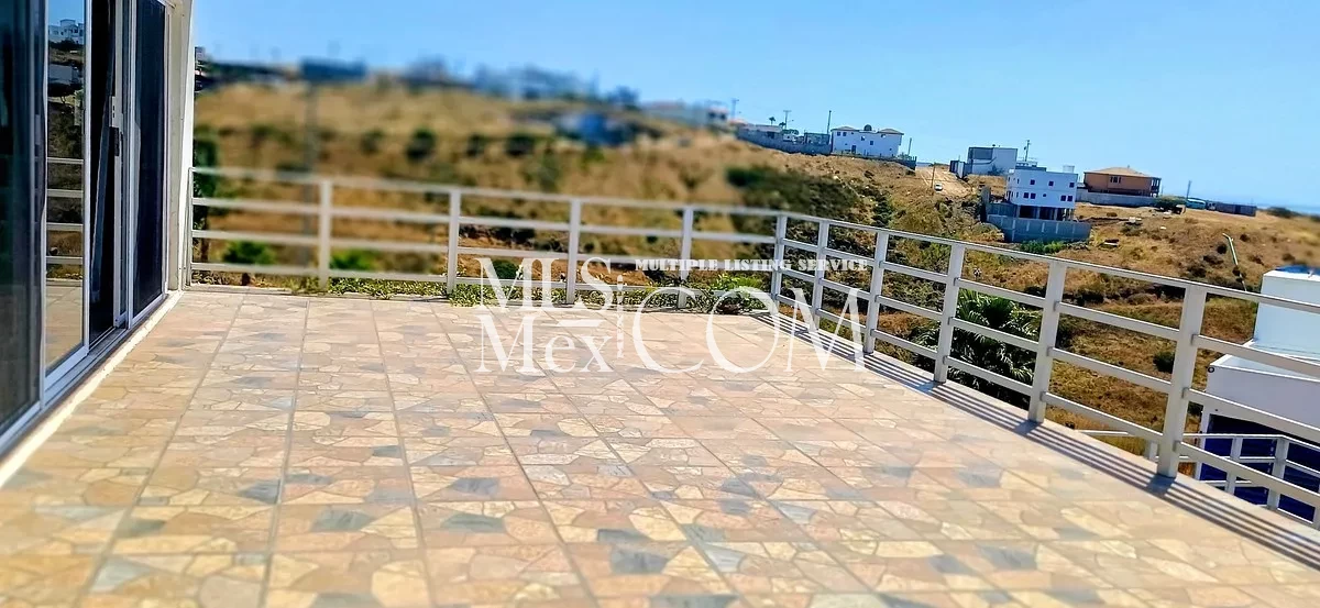 Ocean View Home for Rent in Rosarito, Baja California | 🛏️ 3 Bed | Pet Friendly | Near K-38 Surf & US Border