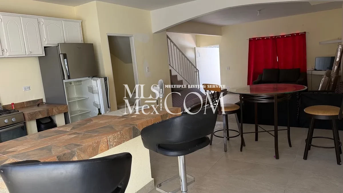 Furnished 2 Bedroom House for Rent in Rosarito Centro | Walk to Beach | 2 Parking | $1,300 USD