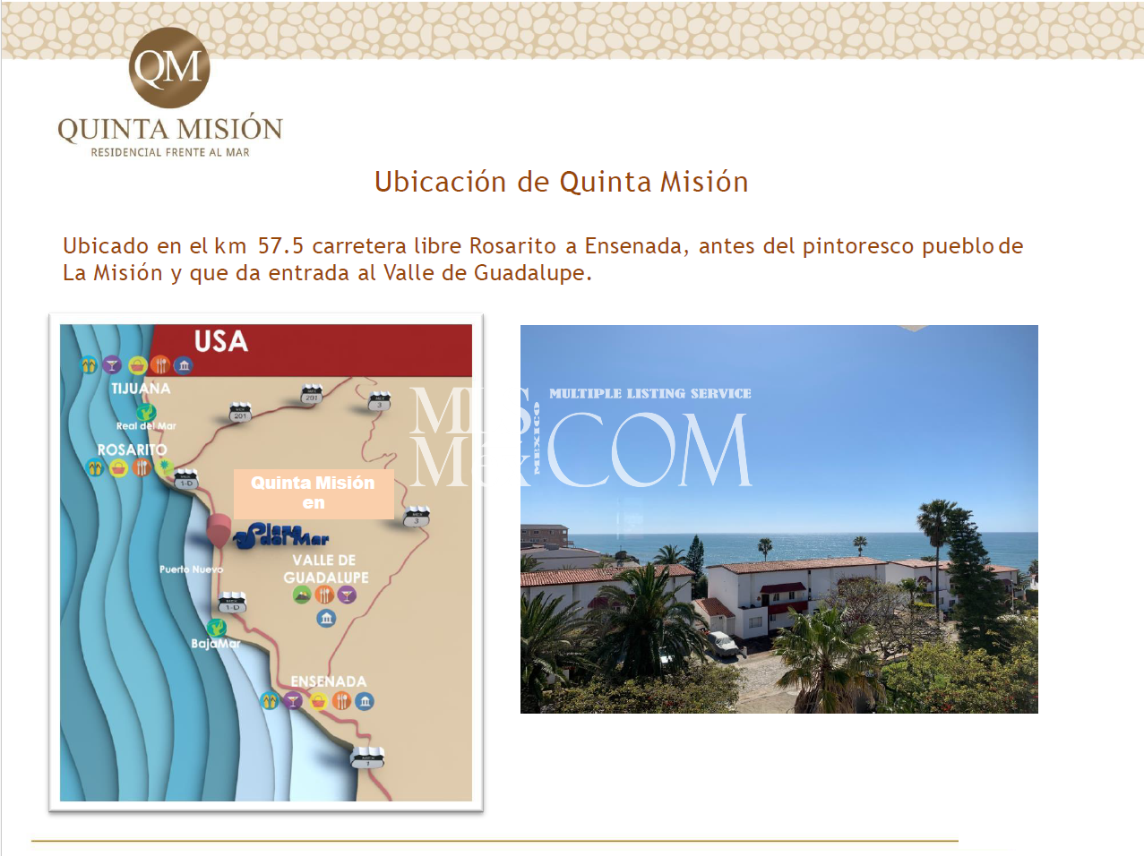 Quinta Misión Residencial Tijuana Plaza del Mar.